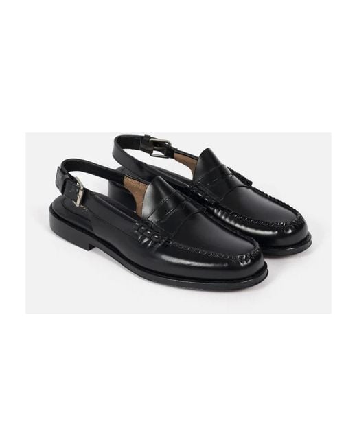 G.H.BASS Black Loafers for men