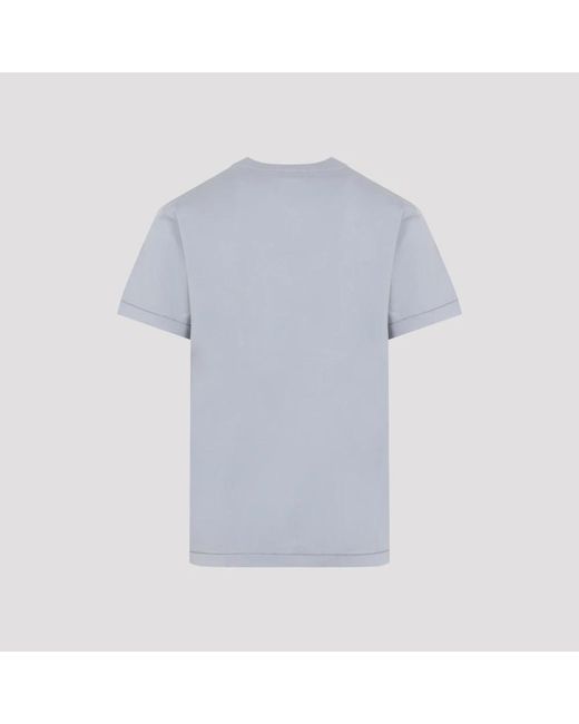 Stone Island Blue T-Shirts for men