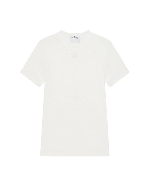 Courreges T-Shirts in het White voor heren