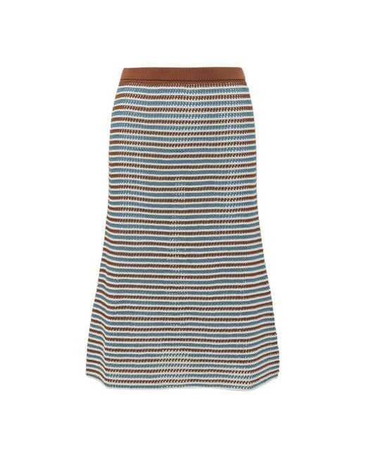 Marni Gray Midi Skirts