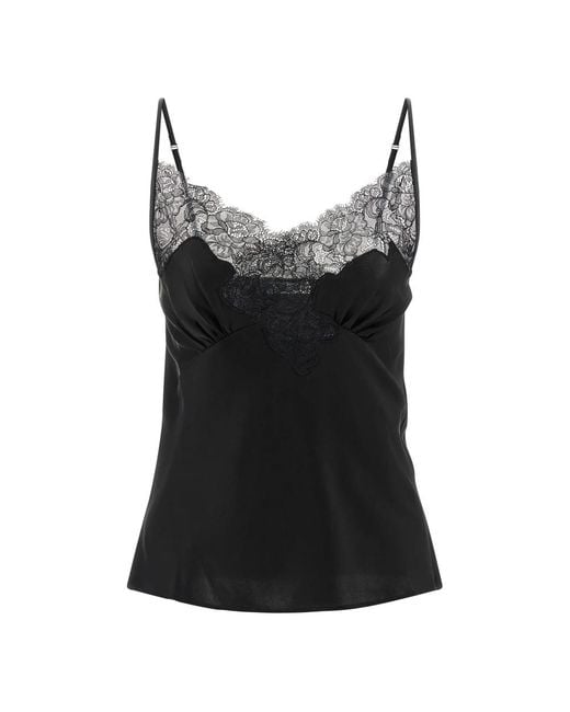 Vaillant Black Sleeveless Tops