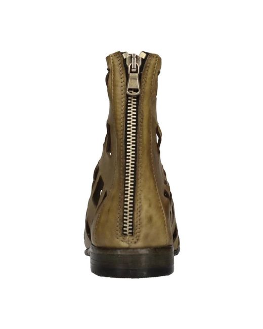 JP/DAVID Green Ankle Boots