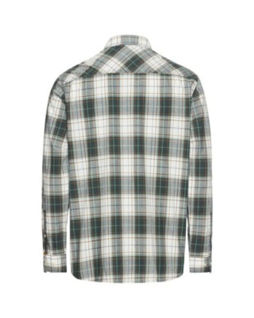 Camel Active Casual Overhemd Lange Mouw in het Green voor heren
