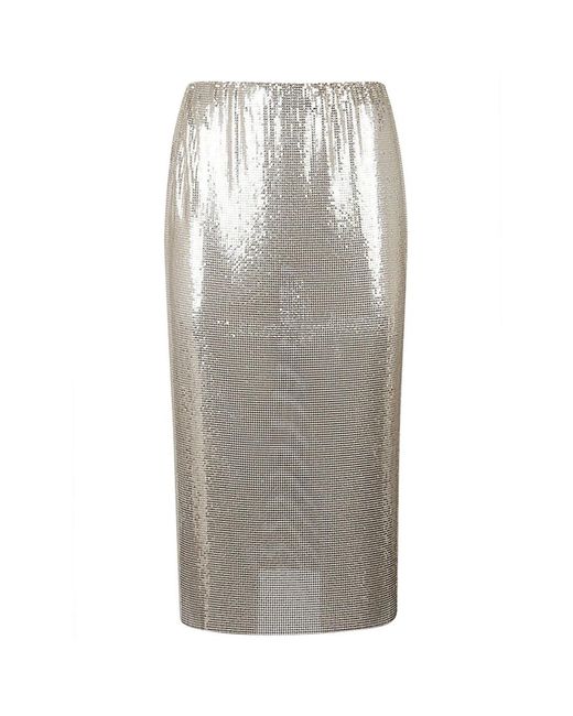 Sportmax Gray Midi Skirts