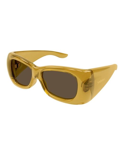 Saint Laurent Yellow Sunglasses