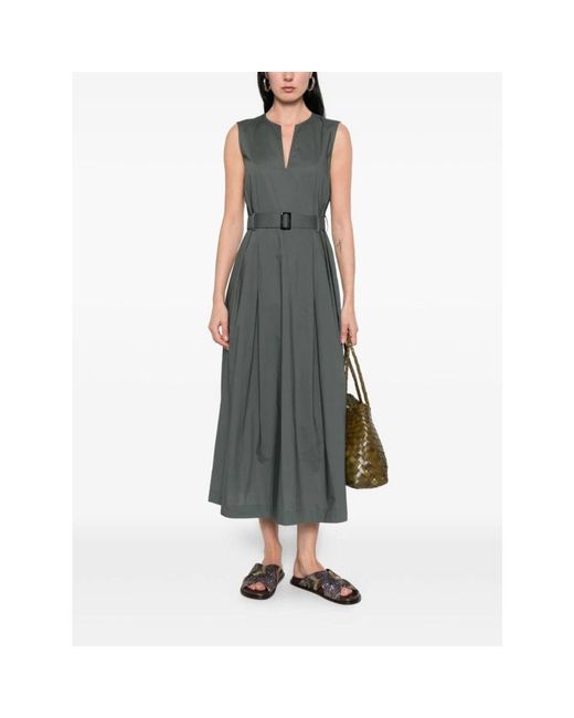 Midi Dresses Woolrich de color Gray