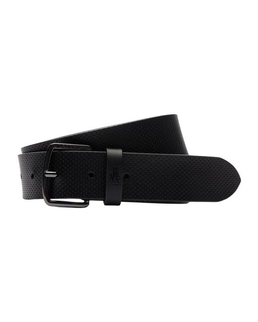 Lacoste Core collection gürtel schwarz in Black für Herren