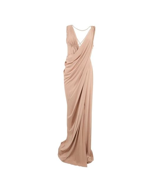 Alberta Ferretti Brown Gowns
