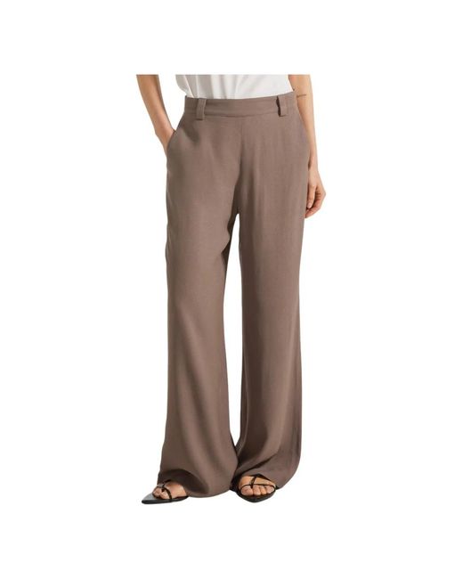 Seventy Brown Wide Trousers