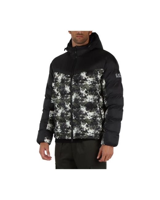 Winter Jackets EA7 de hombre de color Black