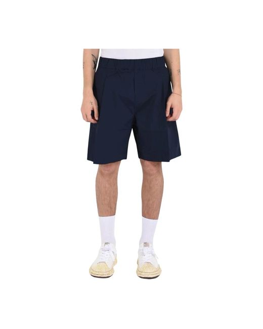 A PAPER KID Casual Shorts in het Blue voor heren