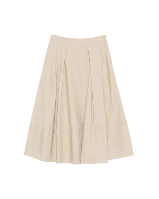 Woolrich Natural Midi Skirts