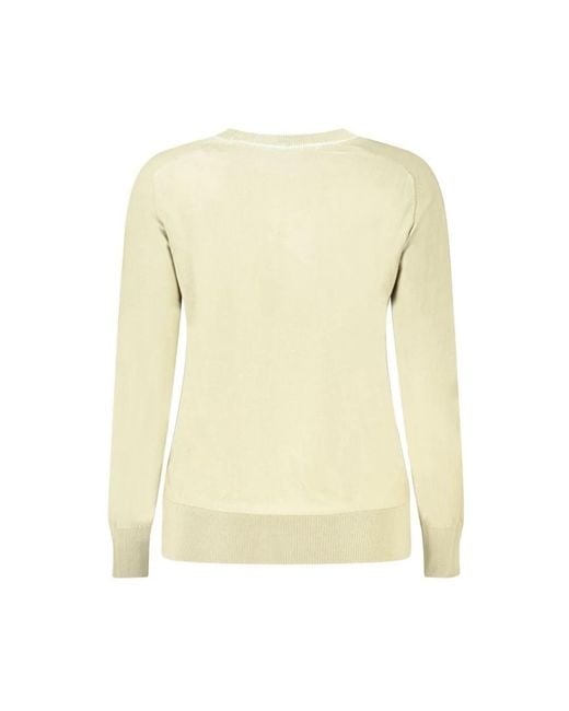 North Sails Yellow Round-Neck Knitwear