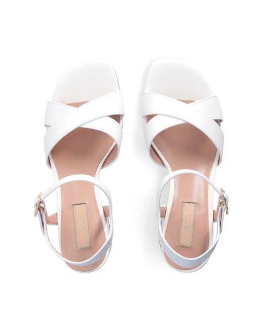 Shoes > sandals > high heel sandals Liu Jo en coloris White