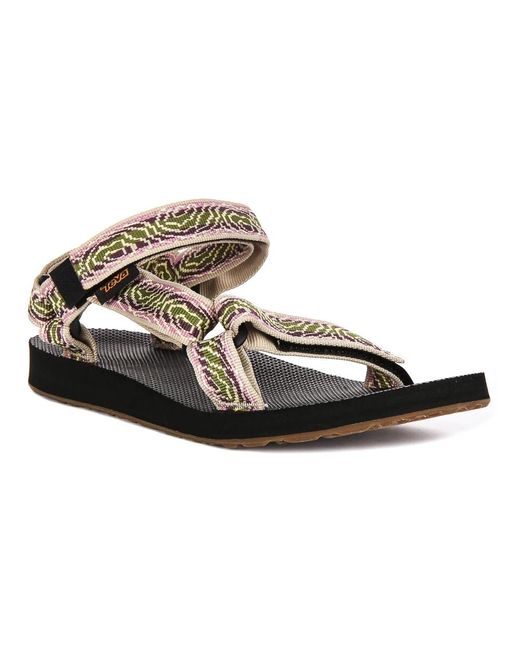 Teva Brown Flat Sandals
