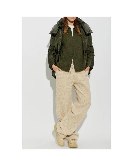 Moncler Agneux Down Jacket in het Green