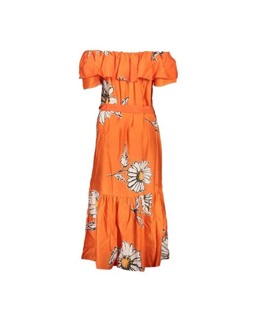 Dresses > day dresses > maxi dresses Desigual en coloris Orange