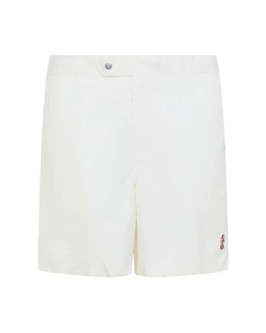 Brunello Cucinelli White Short Shorts for men