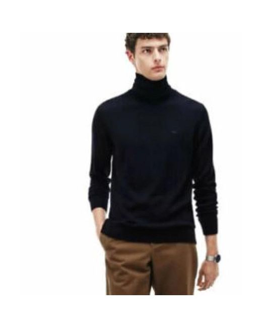 Lacoste Turtleneck Trui in het Black voor heren