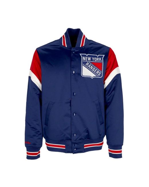 Bomber Jackets Mitchell & Ness de hombre de color Blue