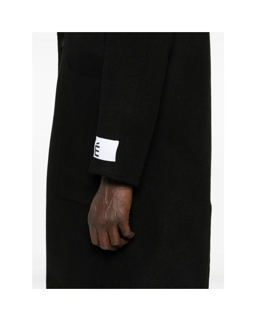 Etudes Studio Single-Breasted Coats in het Black voor heren