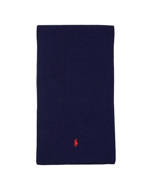 Polo Ralph Lauren Blue Winter Scarves for men