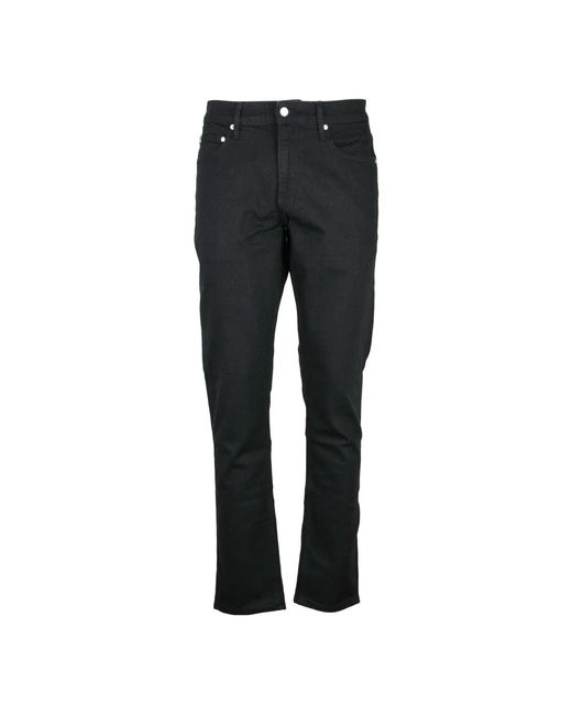 Calvin Klein Black Straight Fit Jeans for men