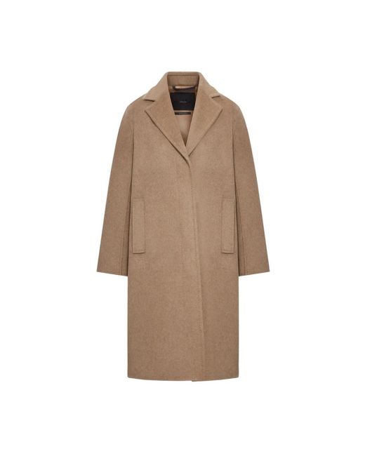 Max Mara Natural Single-Breasted Coats