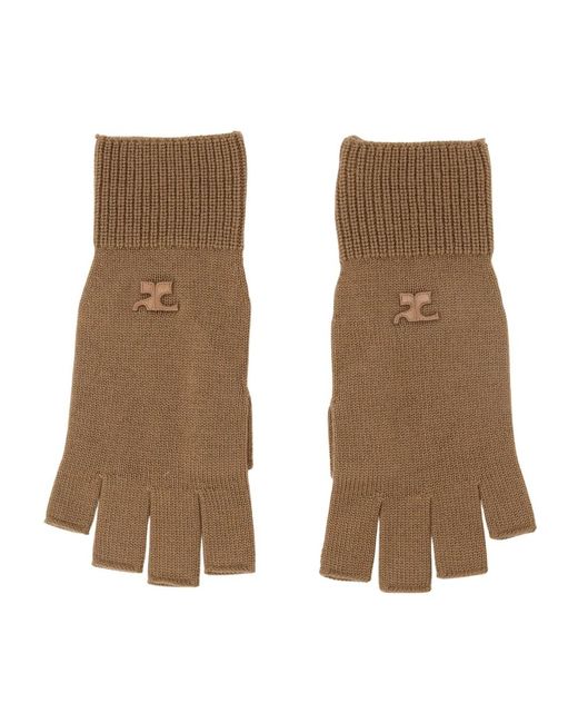 Gloves Courreges en coloris Natural