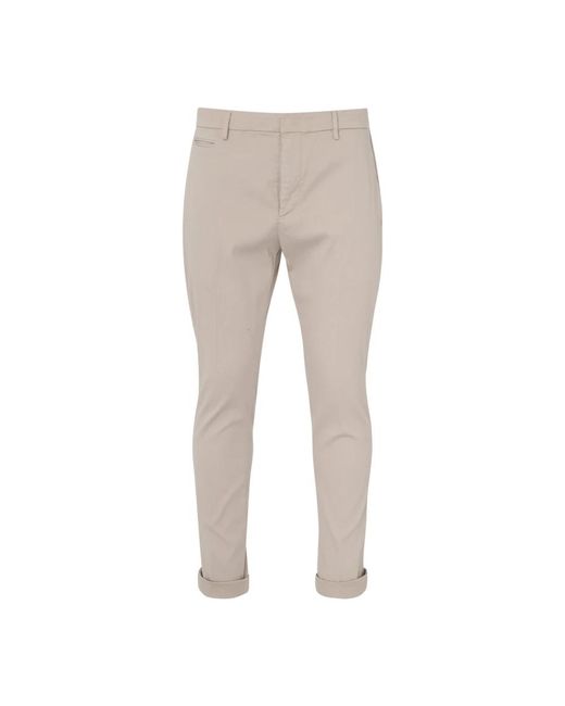 Trousers > skinny trousers Dondup pour homme en coloris Natural