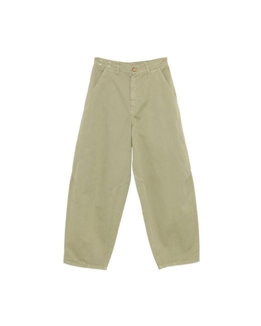 Alysi Green Wide Trousers