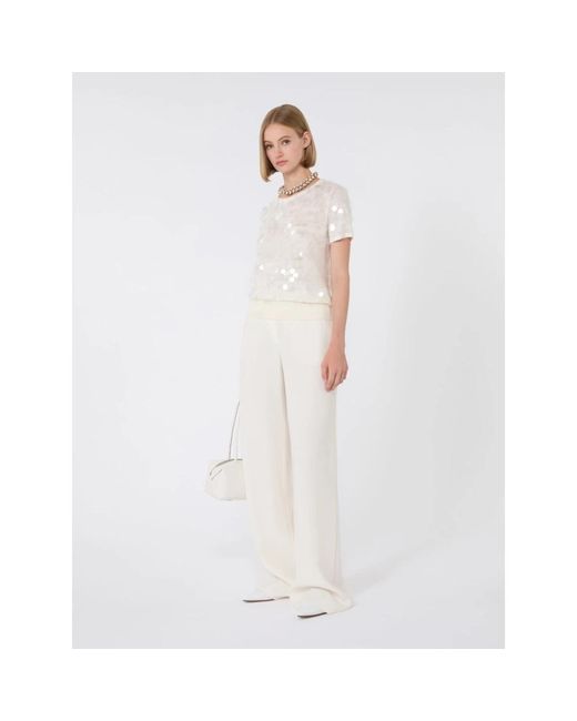Max Mara White T-Shirts