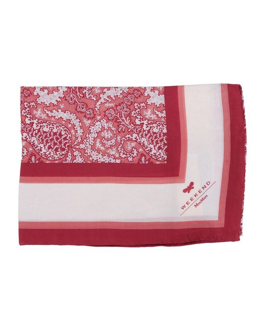 Weekend by Maxmara Red Scarves