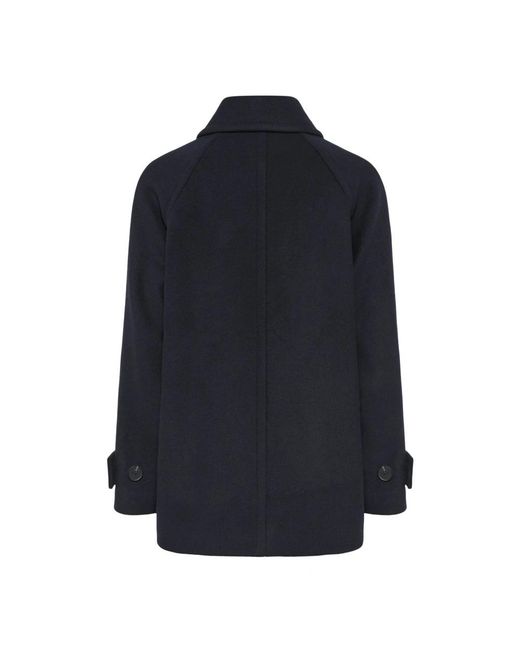 Inwear Blue Single-Breasted Coats