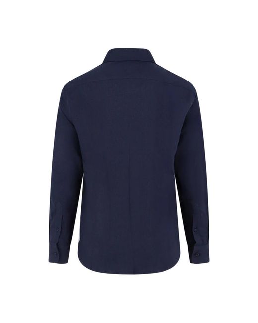 Brunello Cucinelli Blue Casual Shirts for men