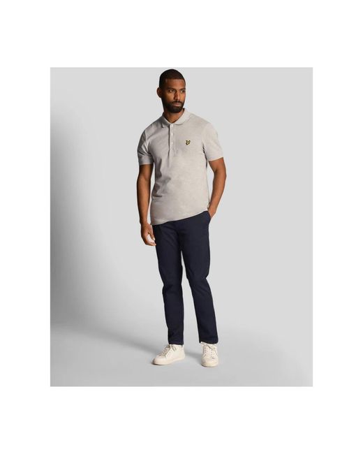 Lyle & Scott Blue Chinos for men