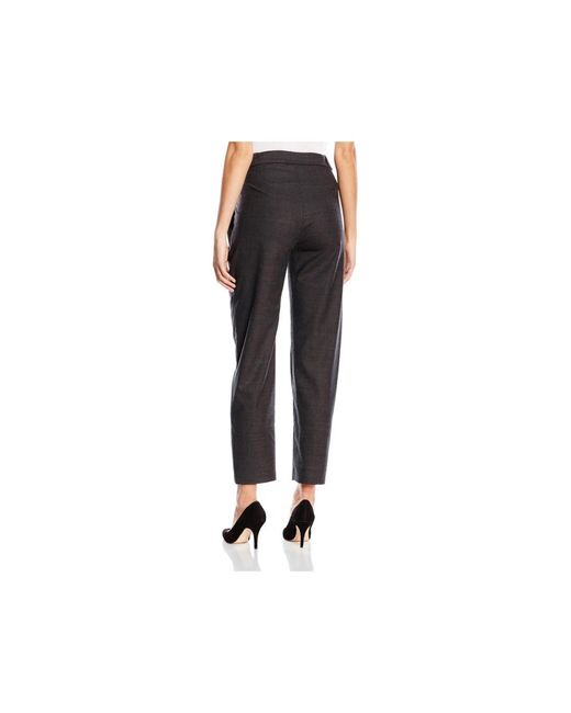 Marc O' Polo Black Hose Mit Elastischem Bund Aus Leder