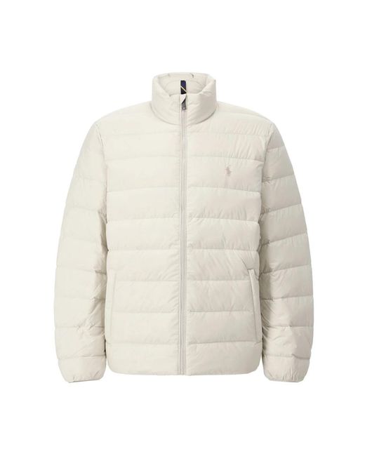 Polo Ralph Lauren Packable Down Jacket in het White voor heren