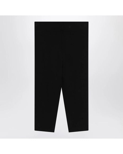 Totême Black Cropped Trousers