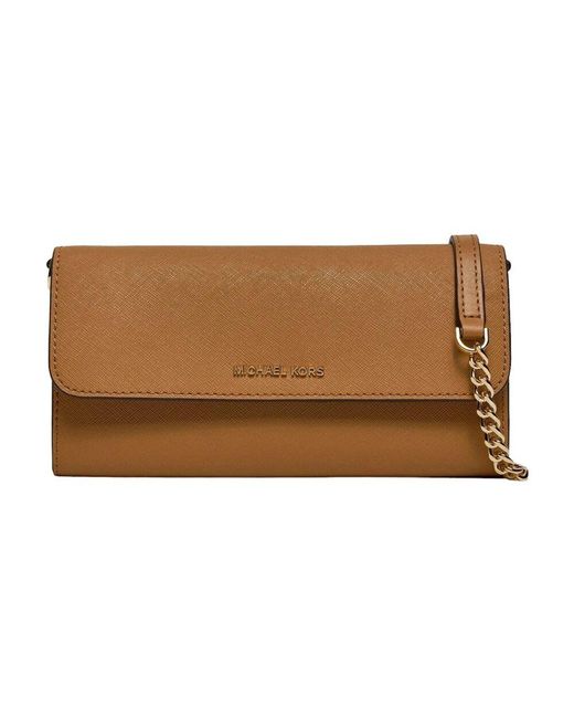 Michael Kors Brown Chic crossbody wallet