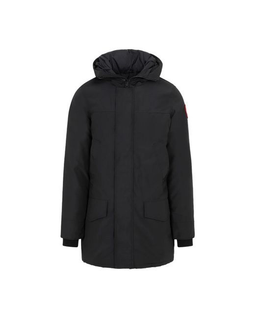 Canada Goose Black Langford Parka Jacket for men