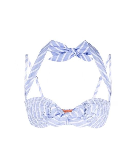 Ermanno Scervino Blue Bikinis
