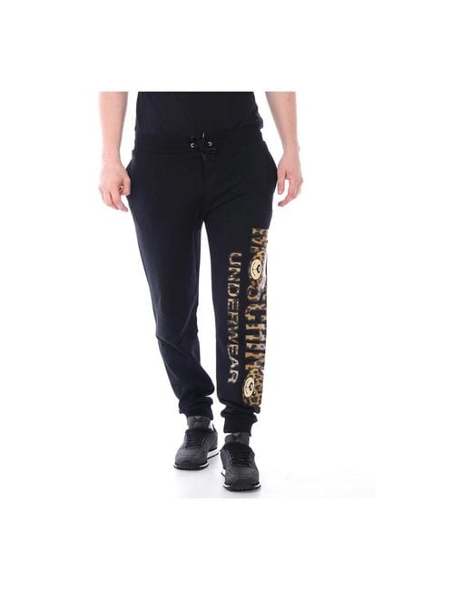 Moschino Blue Sweatpants for men