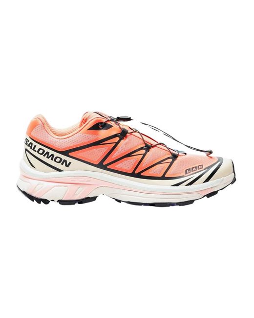 Salomon Pink Sneakers for men