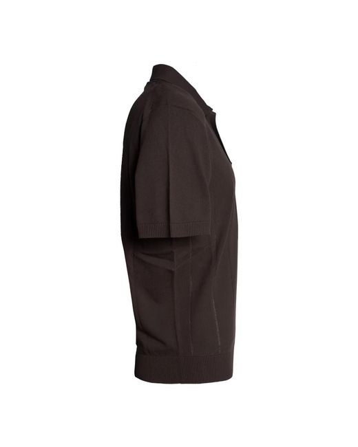 Kangra Black Polo Shirts for men
