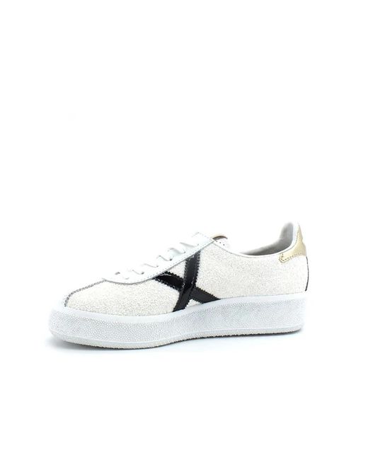 Munich Schoenen ,Wit ,Leer Barru Sky 82 in het White