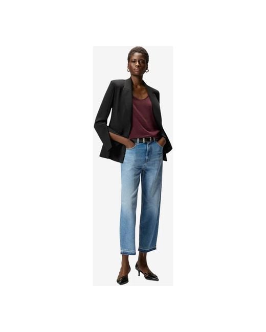 Pinko Blue Cropped Jeans