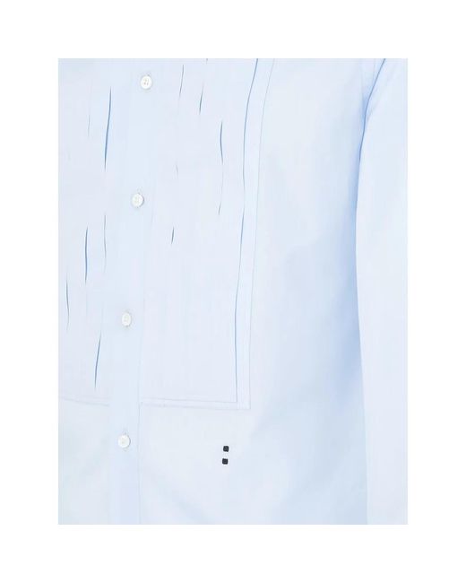 Fendi Blue Formal Shirts for men