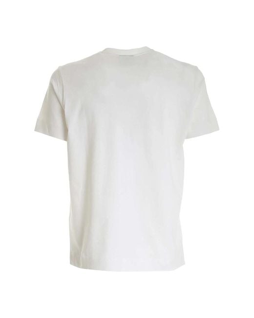 Emporio Armani Weißes T-Shirt Mit Kurzen Ärmeln 3K1Tc31Julz0101 in White für Herren