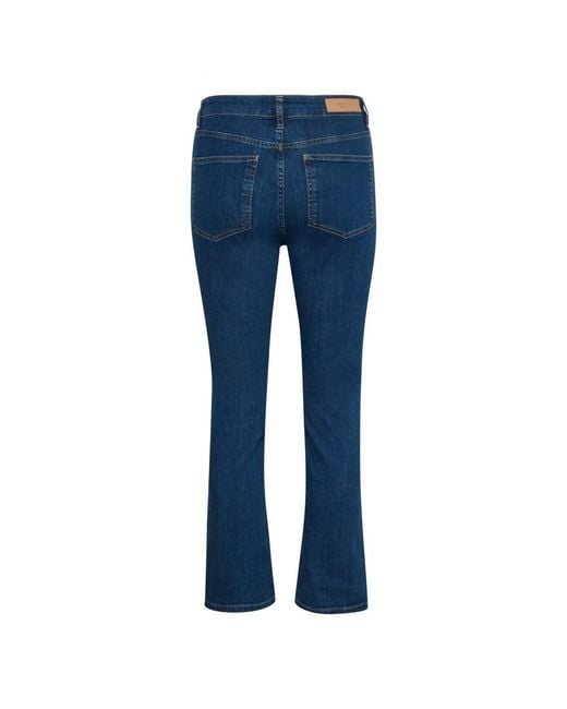 Part Two Blue Bootcut Jeans